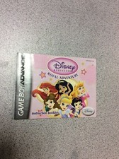 Disney Princess Royal Adventure Nintendo Gameboy Advance Instruction Manual Only