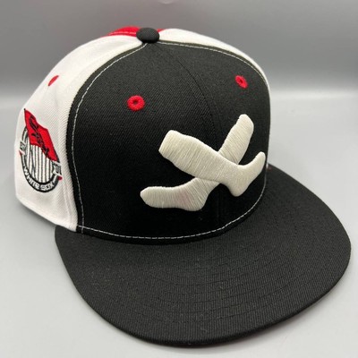 Chicago White Sox Hat Men 7 1/2 Black White 59Fifty New Era Fitted Cap New