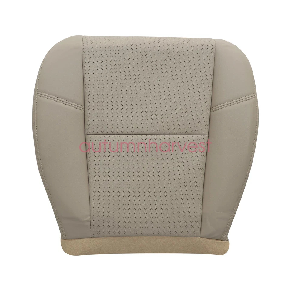 Cubierta de asiento delantera de cuero tostada para Cadillac Escalade EXT ESV 2007 2008 para ambos lados Foto 3 de 4