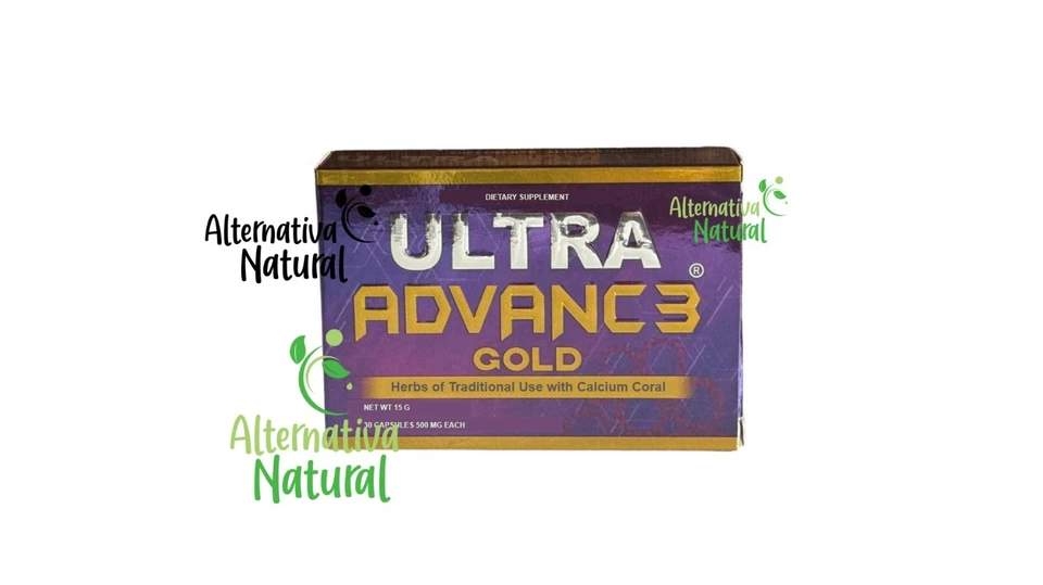 Ultra Advance 3 Gold - Ultra Advanc3 Gold - ¡¡¡PAQUETE DE 2!!! Omega 3 ORIGINAL, jengibre Foto 2 de 3