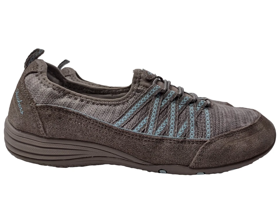 Zapatos para mujer Skechers Unity Eternal Bliss 23155 talla 6 topo/azul  Foto 4 de 4