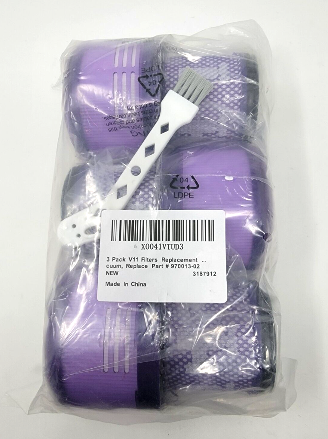 3-Pack Dyson V11 Vacuum Replacement Filters 970013-02 Compatible