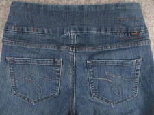 Jag Jeans Womens 2S SHORT Blue Denim Pull Up Skinny High Rise Dark Wash 28x29