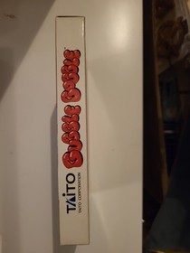 Bubble Bobble NES Nintendo Game Complete In Box and Instruction Manual Rare Game