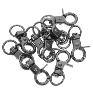 20pcs Boucles d'écluses pour oiseaux : boucle métallique anti-évasion - Porte de cage pour perroquet
