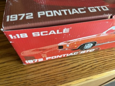 GMP 1972 Pontiac GTO Red The Judge 1 18 Scale Diecast Model Car Le