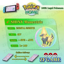 ✨6IV SHINY Manectric + EVS🚀 POKEMON HOME✨Champions✨Online delivery⚡