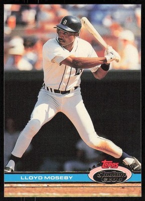 1991 Stadium Club #364b Lloyd Moseby
