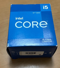 Brand New Intel Core 12th Gen i5 i5-12400 LGA1700 Processor 18MB Cache #1