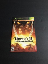 unreal 2 the awakening xbox Manual Only
