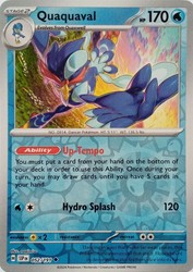 Quaquaval 052/191 Surging Sparks Reverse Holo
