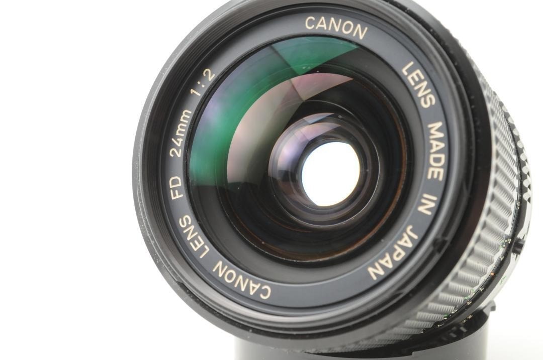キヤノン CANON NEW FD 24mm F2 Canon New FD 24mm F2 MF Wide Angle Lens Manual Focus for FD Mount
