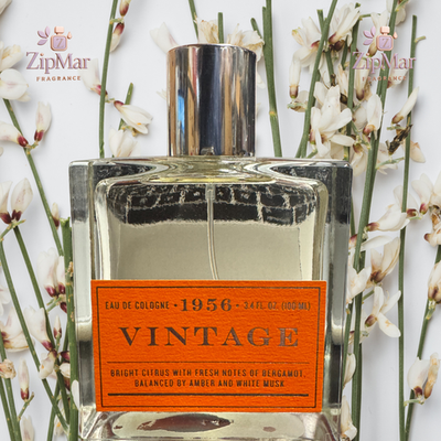 Tru Fragrance Vintage 1956 Eau de Cologne 3.4oz 100 ml Bergamot