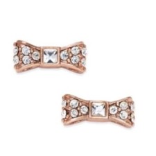 Kate Spade Ready Set Bow Rose Gold Stud Earrings