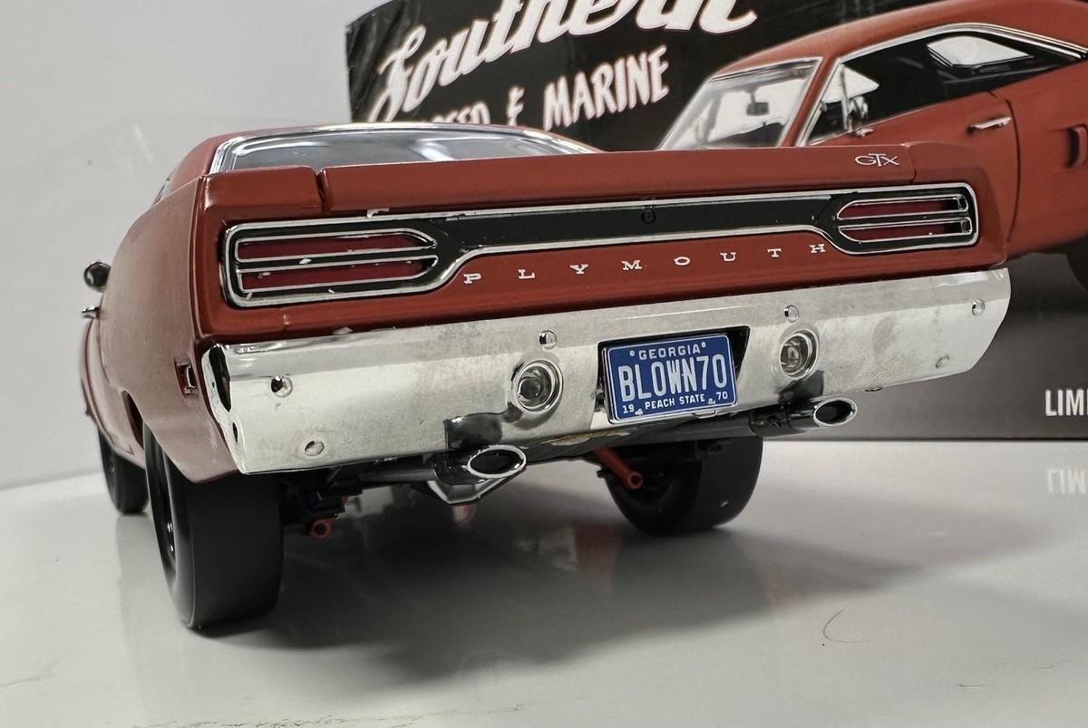 GMP 1/18 Scale 1970 PLYMOUTH GTX “Southern Speed & Marine” Custom
