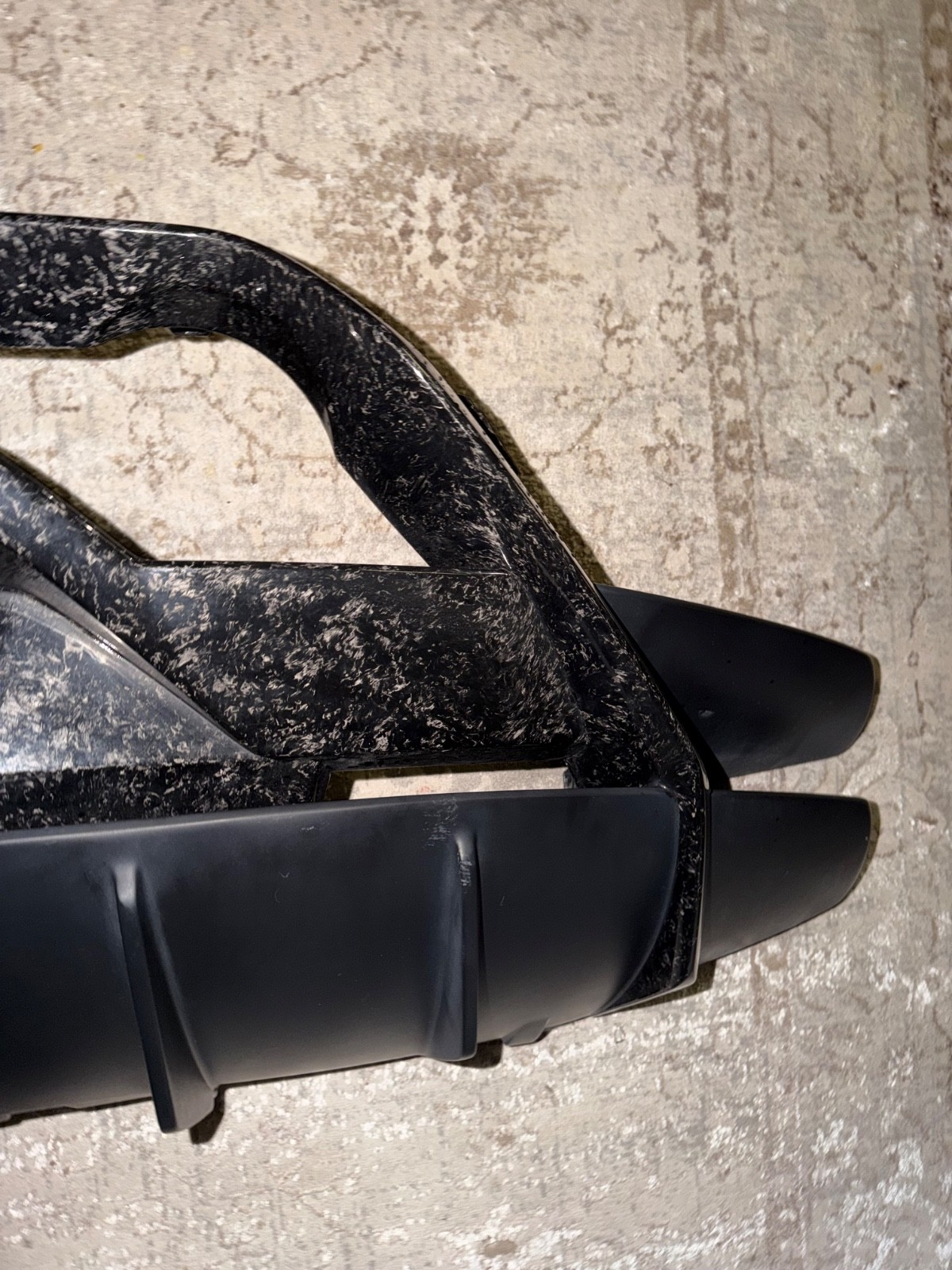 LAMBORGHINI HURACAN PERFORMANTE REAR BUMPER FORGED CARBON DIFFUSER LP640 OEM