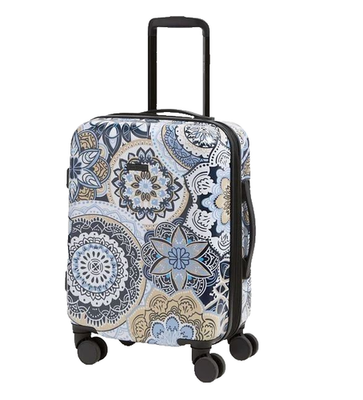 Vera Bradley Travel Carry On Hardside Spinner Suitcase 14.0