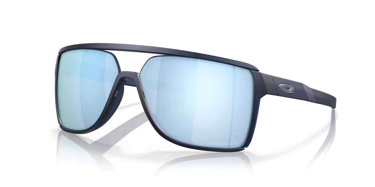 NEW Oakley CASTEL Sunglasses OO9147-0663 Matte Blue W/ PRIZM Deep