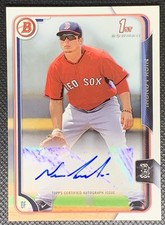 2015 Bowman #PA-NL Nick Longhi 1st Paper Prospect Retail Autographs ROOKIE RC