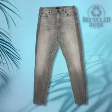 Mother  Women's 28 x 30 THE SWOONER Supermoon Stripe High Rise Skinny Ankle