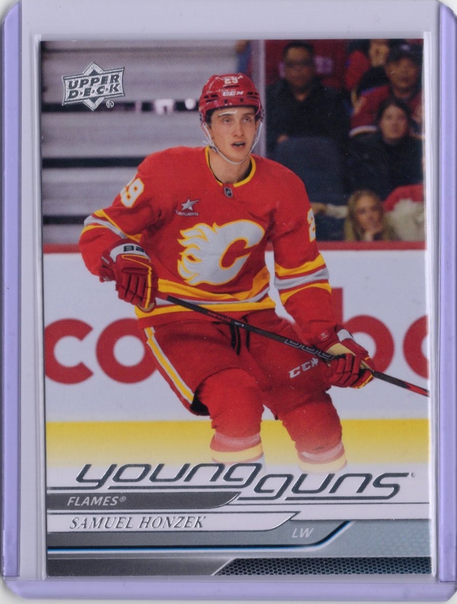 2024-25 Upper Deck Series 2 - Young Guns Samuel Honzek #485 (RC)
