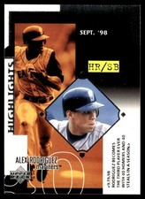 Alex Rodriguez 1999 Upper Deck #534 Mariners MLB READ FREE SHIPPING AutographDen