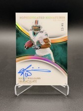 RICKY WILLIAMS 2025 IMMACULATE SOPHISTICATED SIGNATURES AUTO /49