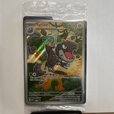 Pokémon Tyrunt Stage 1 Holo Promo Card 070 Me: Mega Evolution 100 HP Get Angry