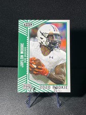 2020 SAGE Hit Premier Draft Jaylon Moore Green Rookie RC #8 Football
