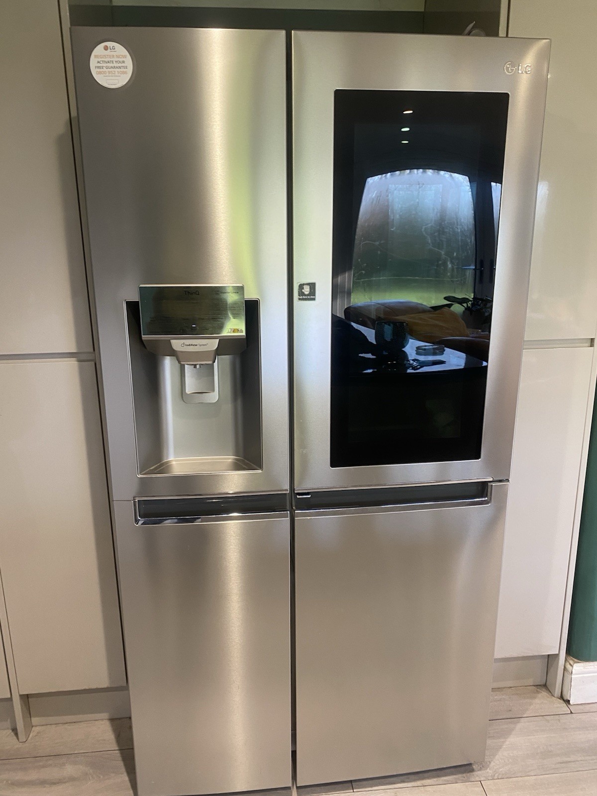 LG GSX961NSVZ 625L American Side-by-Side Fridge-Freezer Refrigerator