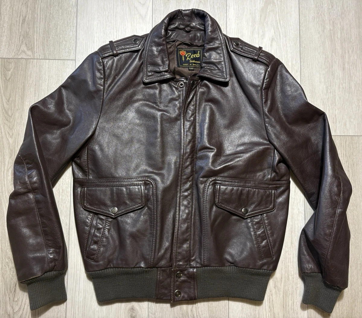Reed SPORTSWEAR スタジャン 90s USA製 reed sportswear leather jacket products for sale | eBay