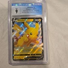 Pokémon Pikachu V CGC 9 Black Star Promo SWSH061 Shining Fates Holo