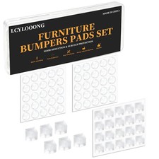 Clear Cabinet Door Bumpers Pads, -Adhesive Silicone Furniture Pads