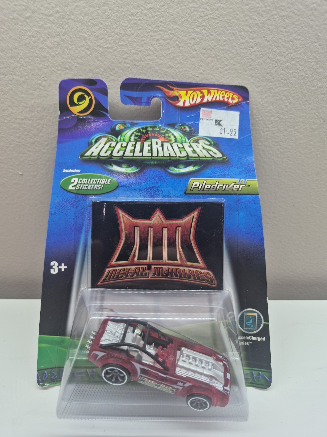 Hot Wheels Acceleracers Piledriver Metal Maniacs AcceleCharged Series AC73