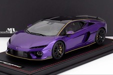 MR Models 2024 Lamborghini Temerario Alleggerita Pkg Viola Pasifae (Purple) 1:18