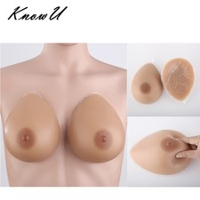 Water Droplets Silicone Breast Forms Fake Boobs  Mastectomy Crossdresser