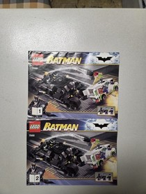 7888 The Tumbler: Joker's Ice Cream Surprise(99% complete With Minifigs, No Box)