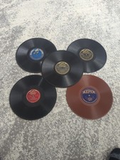 Lot Of 5 Vintage 78 Records Untested