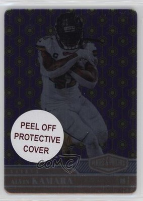 2023 Panini Plates & Patches Metal Vector 27/35 Alvin Kamara #72 18er