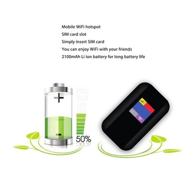 4G LTE Mobile WiFi Hotspot 500Mbps Support 10 Users 4G Router With SIM Card EPIO