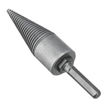 Firewood Machine Drill Tool Wood Reamer Punch Bit Split Woodwork Cone Drilling