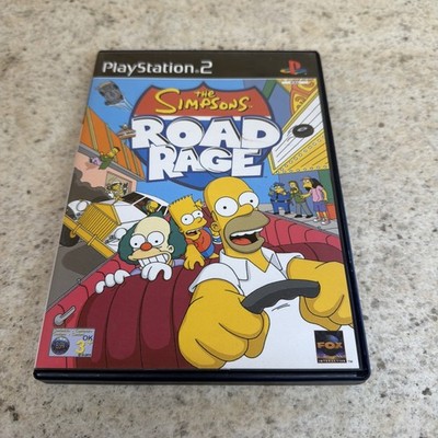 The Simpsons: Road Rage - Sony PlayStation 2 PS2 Videospiel mit Anleitung