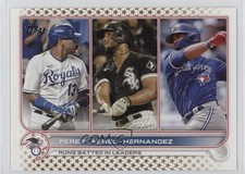 2022 Series 1 League Leaders Wal-Mart Gold Star Salvador Perez Jose Abreu 11ur