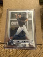 2022 Topps Chrome - Chrome Veteran Autographs Joey Wendle #CVA-JWE (AU)