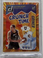 2025 Donruss WNBA Crunch Time #14 Brittney Griner Orange Laser #/399 - Mercury!
