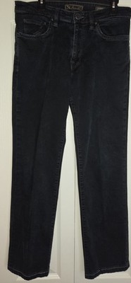 34 Heritage Jeans Mens 34x34 Charisma Comfort Rise Classic Blue Denim Dark Wash