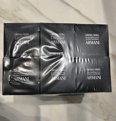 18 x Giorgio Armani Crema Nera The REMODELING Cream 5 ml/0.16 oz NEW FORMULA! 