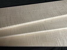 Curly Maple .90x8x36" Tiger S4S Lumber Wood Matching SET 159 SUPER