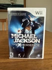 Michael Jackson the Experience - Nintendo Wii Complete Disc & Manual