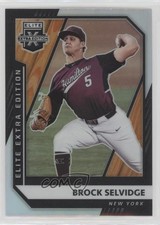 2021 Panini Elite Extra Edition Optic Holo Brock Selvidge #92 0lt3